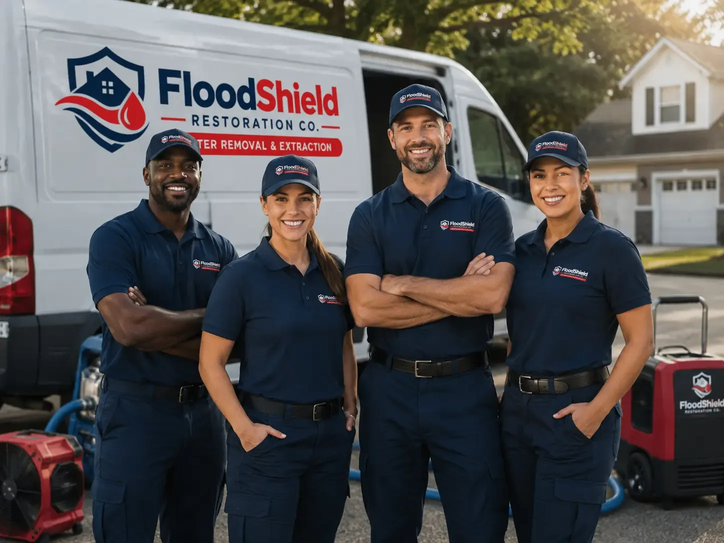 Flood Damage Restoration company in Belmont, MI
